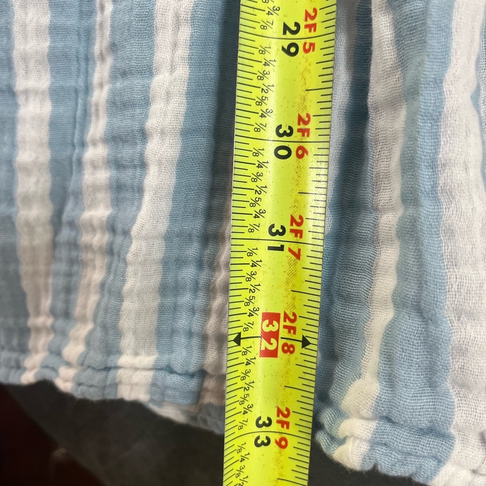 Old navy boho gauzy beach prairie cottagecore cotton balloon sleeve mini dress S - Picture 8 of 8